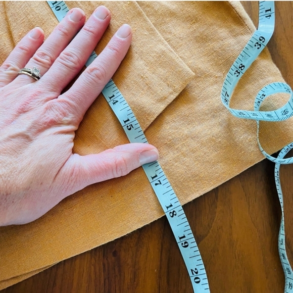 Vintage Express Linen Blend Wrap Mini Skirt - Picture 5 of 9